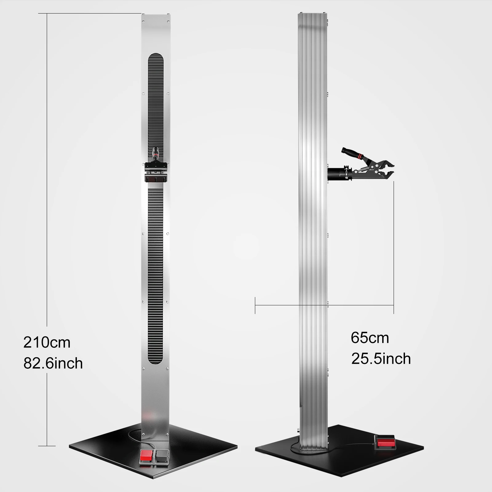 전문 전기 수리 스탠드, 고하중 80kg 용량 알루미늄 합금 자전거 수리 스탠드, 정비소용 리프트
