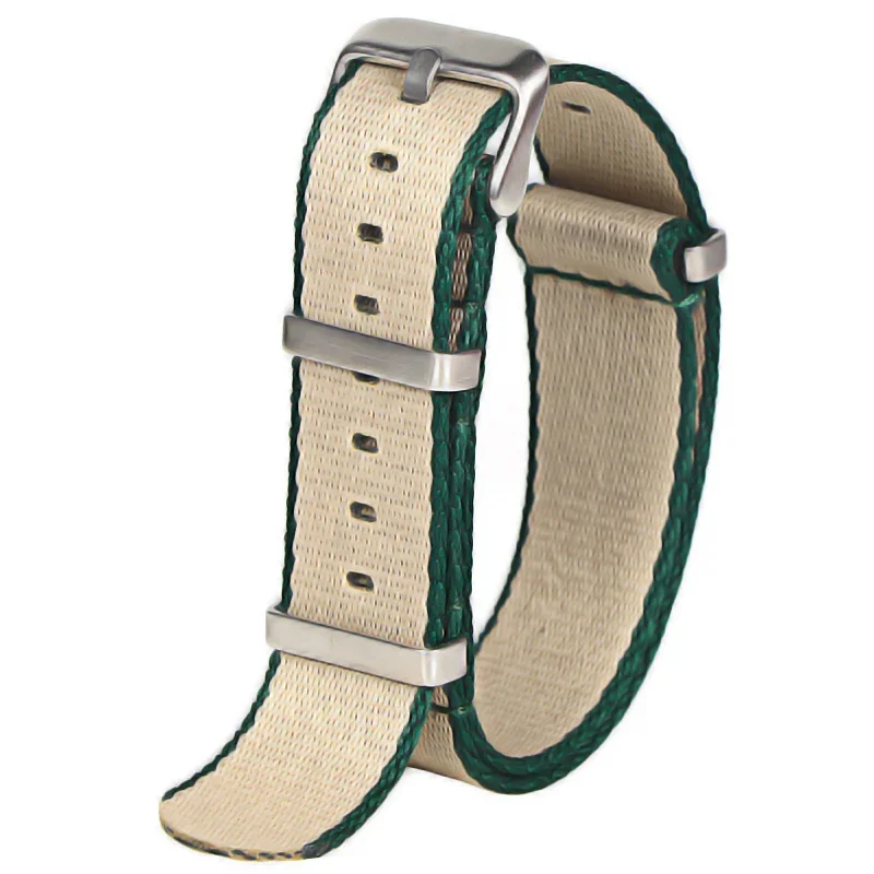 Comfortable Nylon Military-Style Washable Watch Band for Men