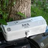 Camping Tool Storage Box with Handle Portable Carry Storage Box Anti-Slip Camping Toolbox Iron Box Camping Accessories 2