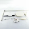 White Piano Bathroom Digital Shower Set 12 Inch Rain Shower Head Hot Cold Bathroom Faucet Square Digital Piano Shower System Arm 6