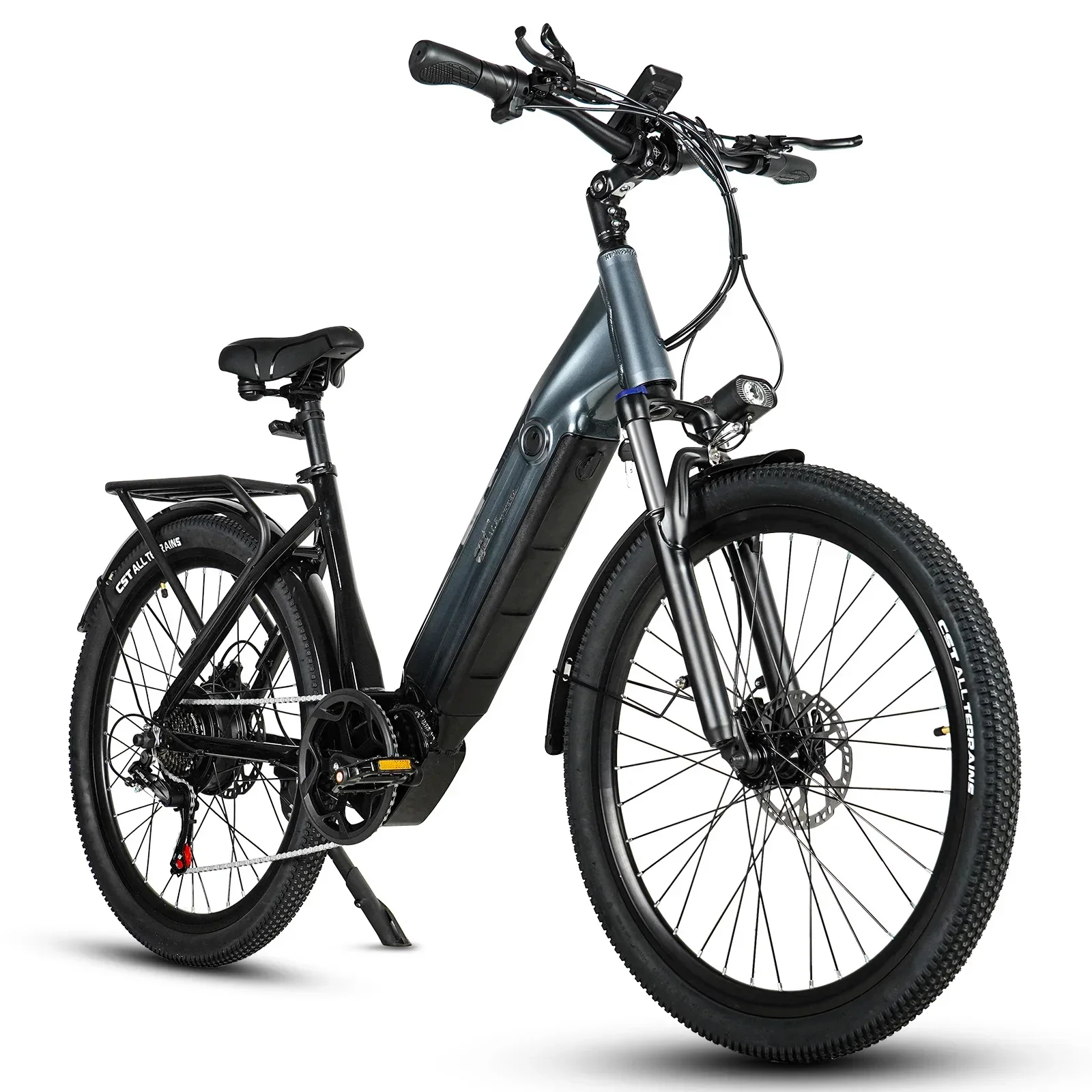 CMACEWHEEL L26 Electric Bike 26" Ebike 48V 17Ah Adults Men Women Electric Mountain Bike, 7 Speed, Torque 70 N·m, Stock EU S14ebef543fc14de8b0872caa005b1c78V