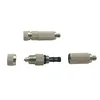 10PCS High Pressure Spray Nozzle Dry Fog Mist Ceramic Spray Core Nozzle For Humidification Cooling Nickel Plated Brass 0.1-0.8mm 6