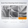 Microfiber Dustproof Cleaning Cloth Notebook Keyboard Cover Laptop Screen Cleaner Kit for MacBook Pro 13/15/16 Inch 6
