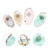4 Pcs Carnelian Ring Nail Palette Paint DIY Color Plate Make up Mixing Tray 3