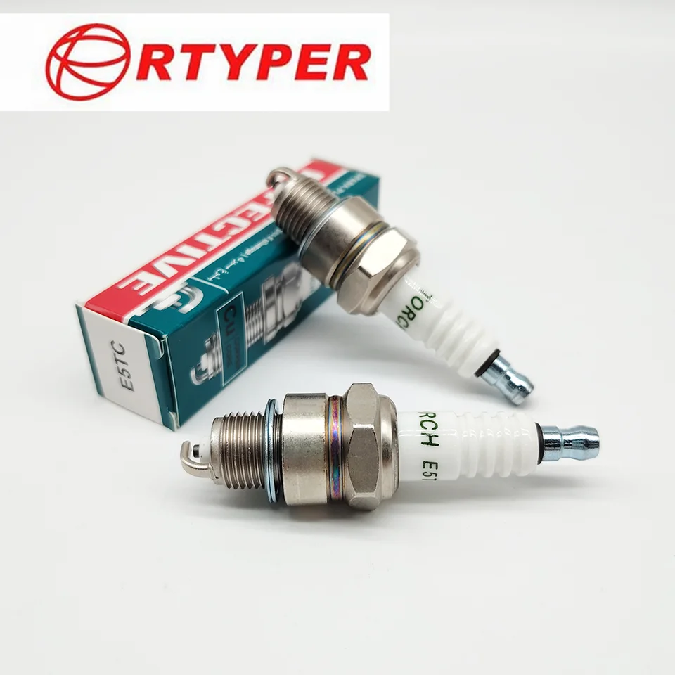 TORCH E5TC Candela d'accensione Dado Rimovibile Sostituire per BPR5HS BP5HS Candela, per WR8BC Candela, per RL87YC Candela, per W16FPR-U Candela, per N17YC NR15YC Candela, OEM