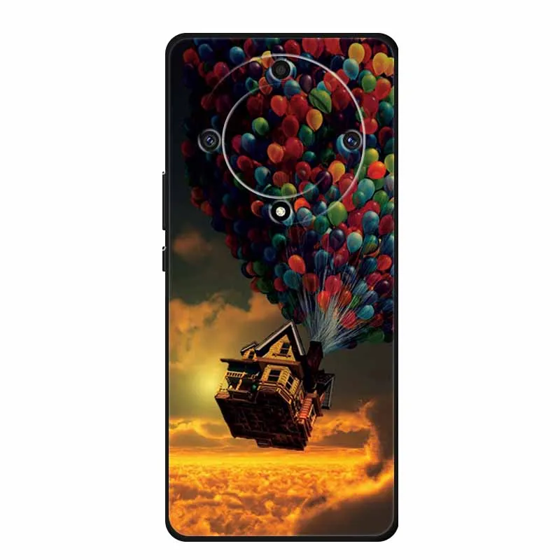 Cat Design Soft TPU Silicone Phone Case