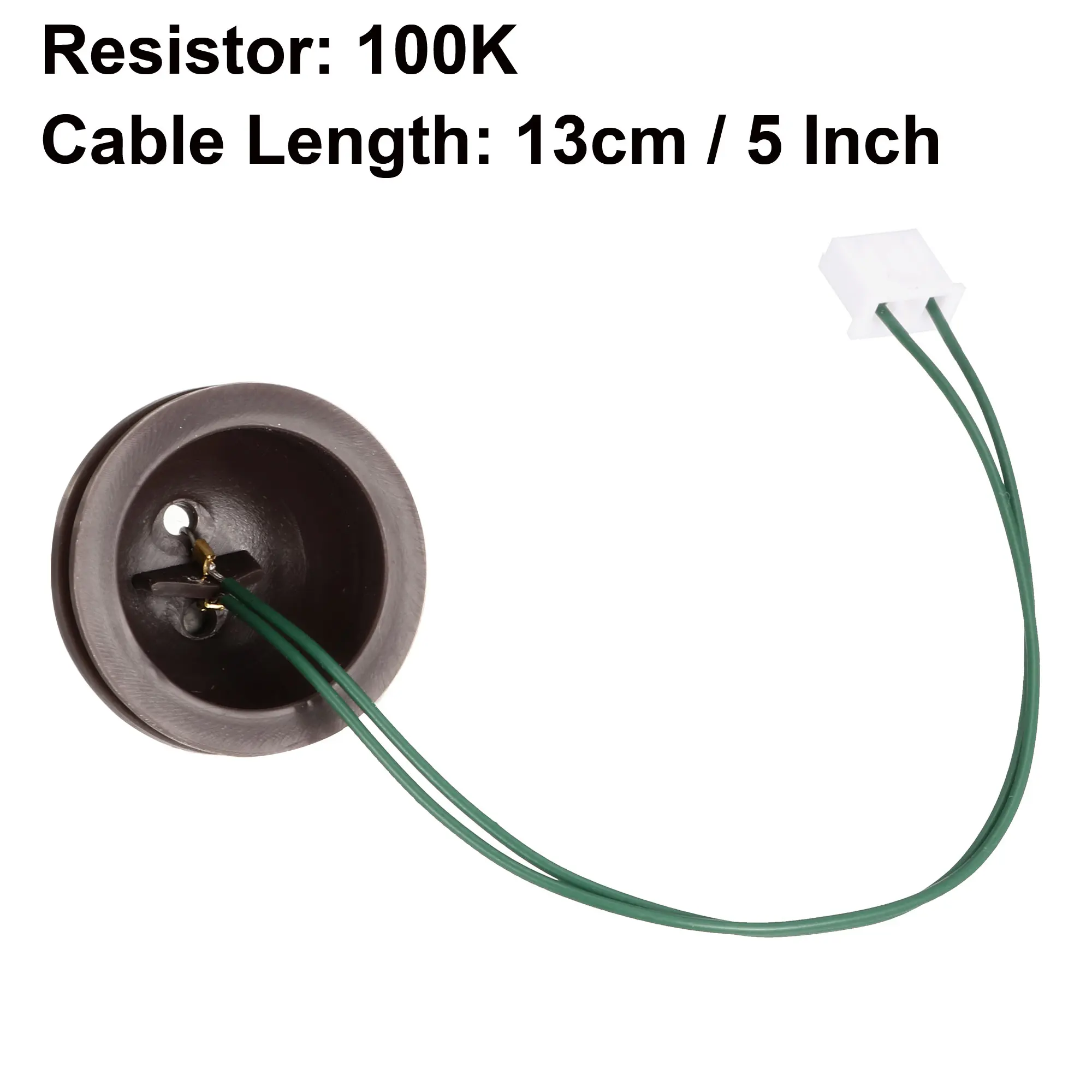 Uxcell 2/5Pcs 100K Induction Cooker Thermistors 13/50cm Sensitive Fuses Temperature Temp Sensor