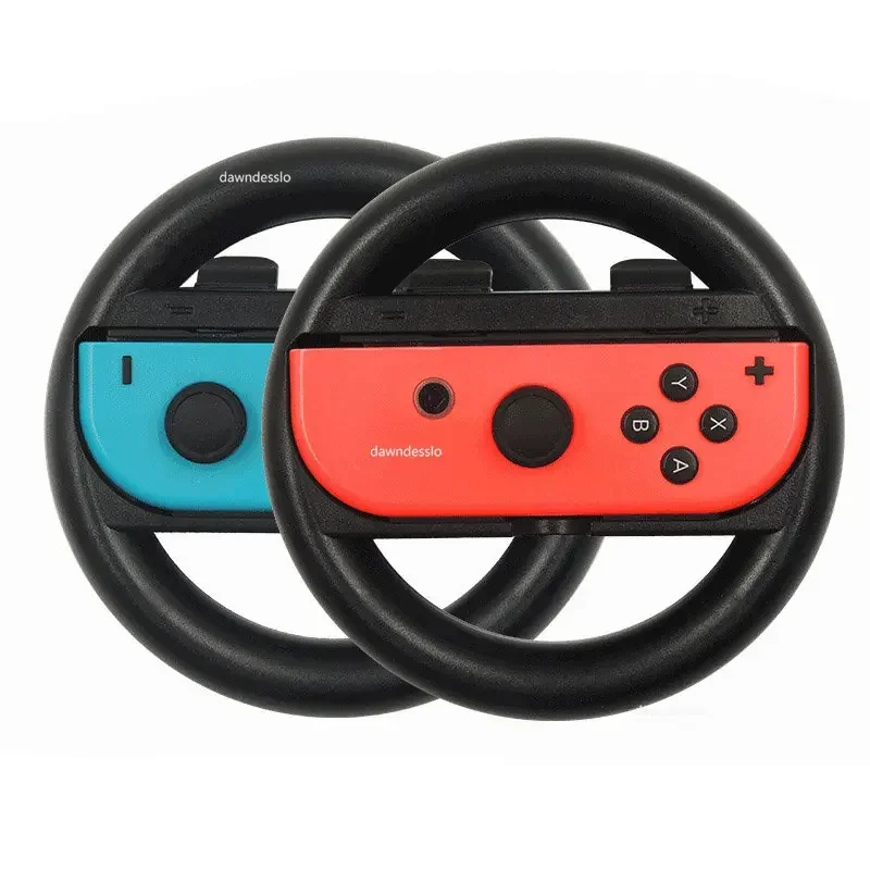 Joy-Con Wheel for Nintendo Switch Racing Game Wheel Controller NS Joy-Con Grip Cart Holder 2Pcs