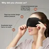3D Stereoscopic Sleep Eye Mask, Sleep Magic Memory Sponge Black Shading Breathable Eye Protection 2