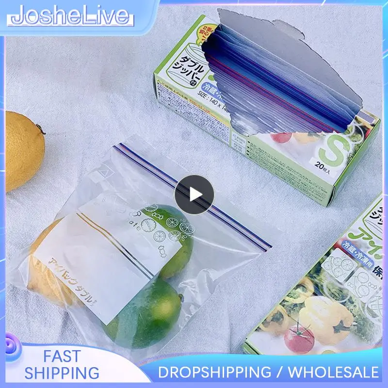 

Многоразовая портативная Герметичная сумка для хранения пищевых продуктов S/m/l с молнией, Кухонный Контейнер, охлаждаемый герметичный многофункциональный прозрачный