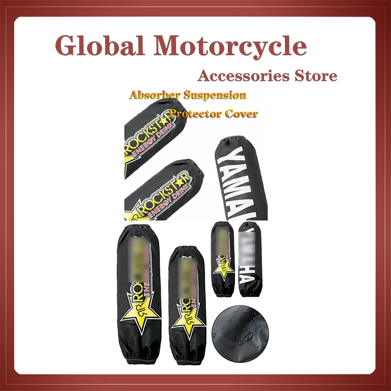 

Rear Shock Absorber Suspension Protector Protection Cover Universal For All Dirt Pit Bike Motorcycle ATV Quad Scooter