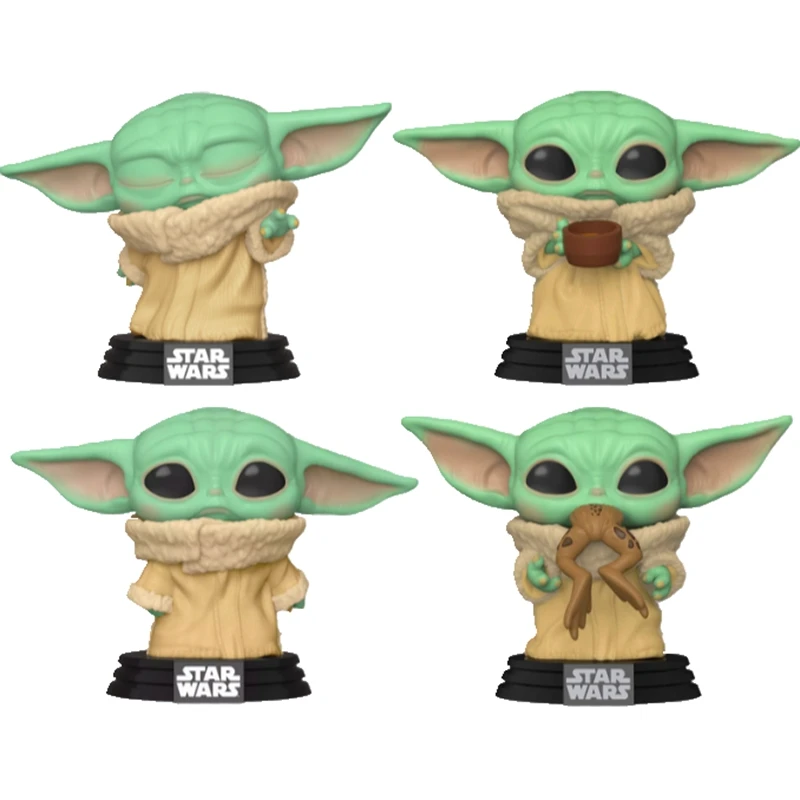 Nuovo Arrivo Disney Series #368 #370 #378 #384 #385 Yoda Baby The Child Squirming Vinyl Figure Dolls Toys Action Figures Toys