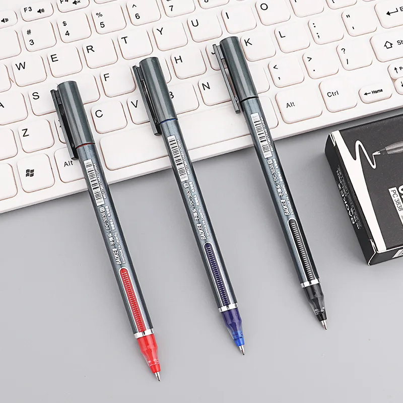 BAOKE PC3838 0.7mm Meeting Gel Pen Smooth High-Capacity Office Pen 3