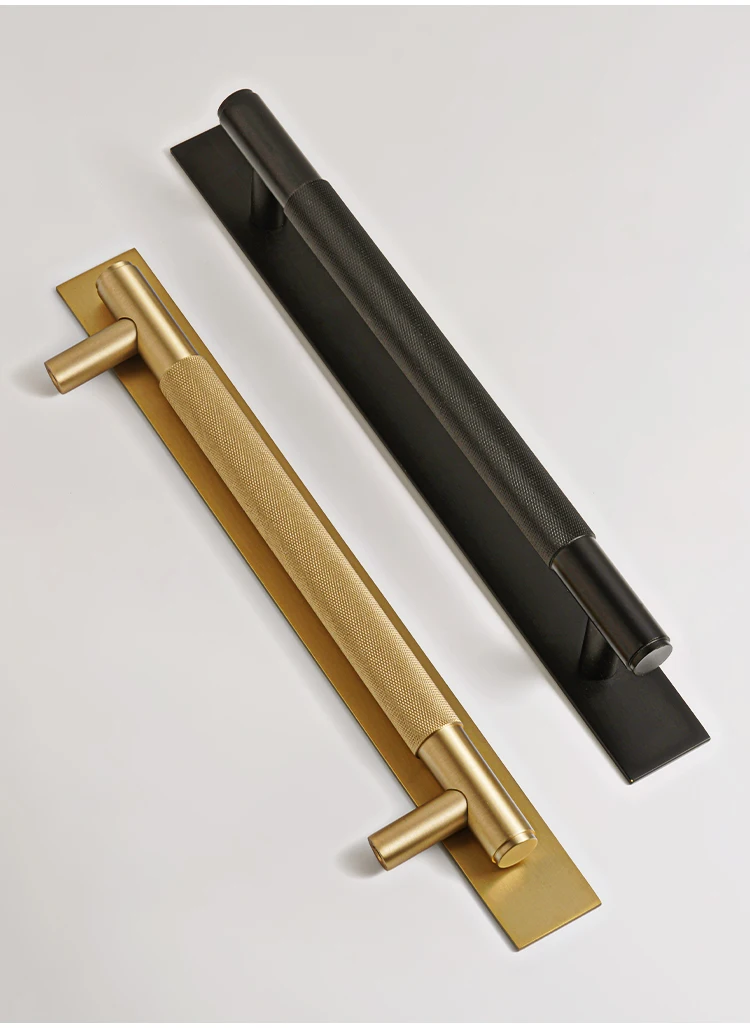Dooroom Messing-Rändeltürgriffe, Doppeltür, Holztür, Duschraum, einseitig, doppelseitig, mattgold, schwarz, antikes Messinggriffe – Detail 8