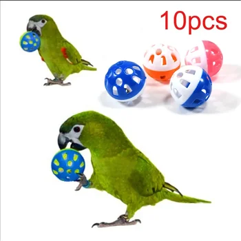 Colorful Parrot Bell Balls 1