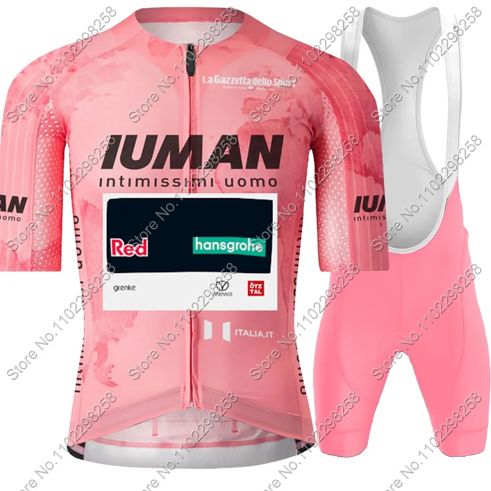 Boraful Hansgrohe Team Cycling Jersey Set Primoz Roglic Slovenia Clothing Road Bike Shirts Suit Bicycle Bib Shorts MTB cycling jersey cycling shirt cycling suit cycling jersey set