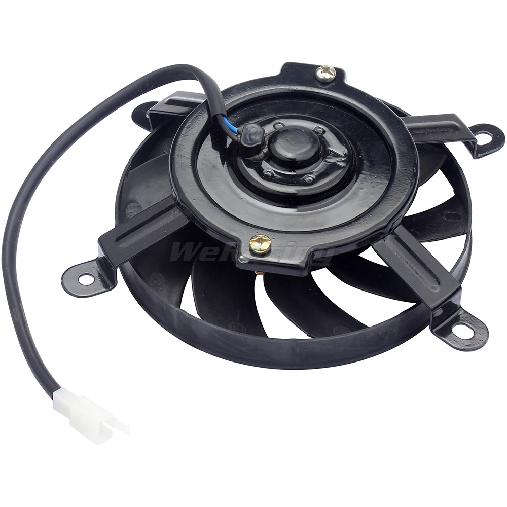 Cooling fan Oil Cooler Water Cooler Radiator Electric 12V For Chinese 150cc 200cc 250cc Quad ATV 4 Wheeler Go Kart Dirt Pit Bike