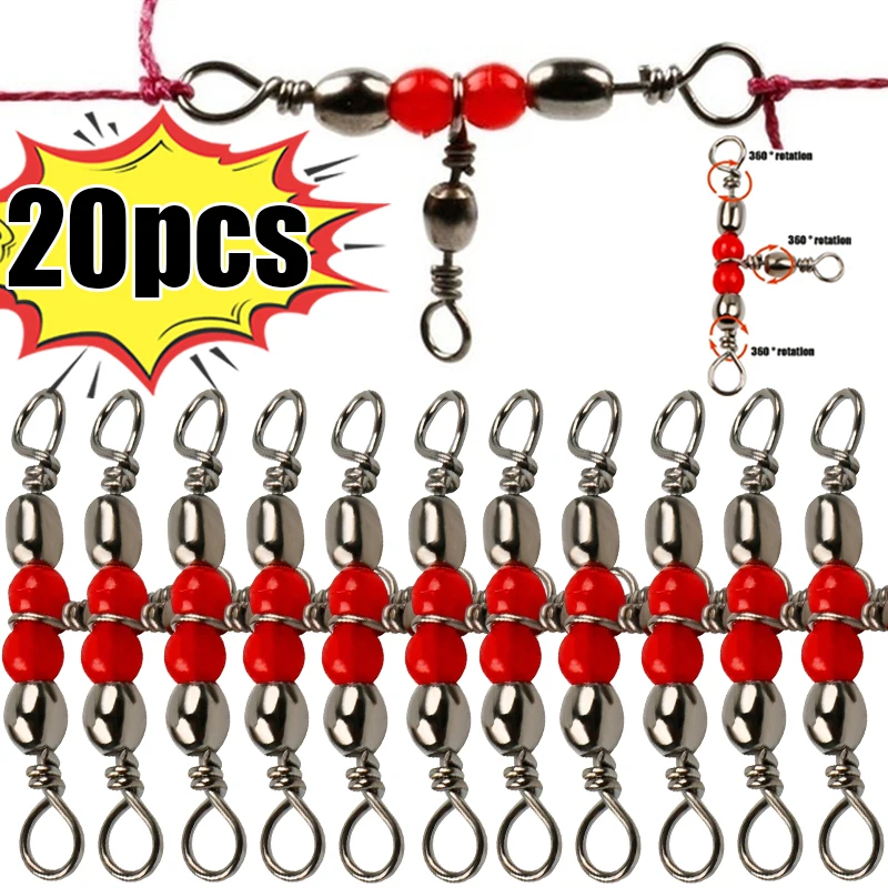 Girelle da 20 pezzi con gancio a scatto, girelle scorrevoli