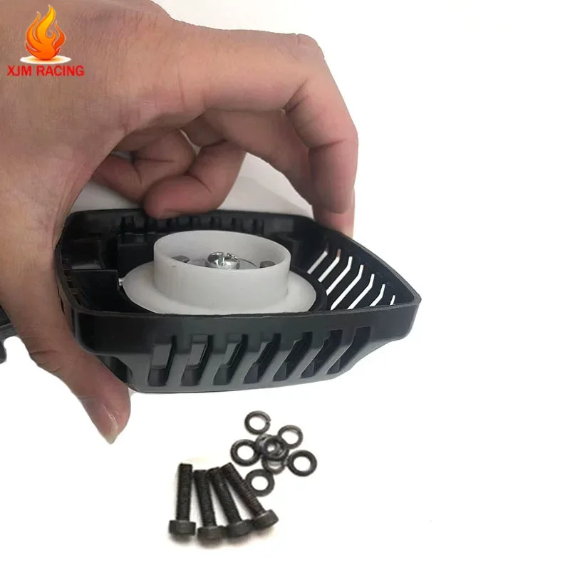 Avviamento a strappo (artiglio metallico centrale) Avviamento per motore 23cc 26cc 29cc 30,5cc Zenoah CY per 1/5 Hpi Baja 5b Rovan LT Losi 5ive-t - immagine 4