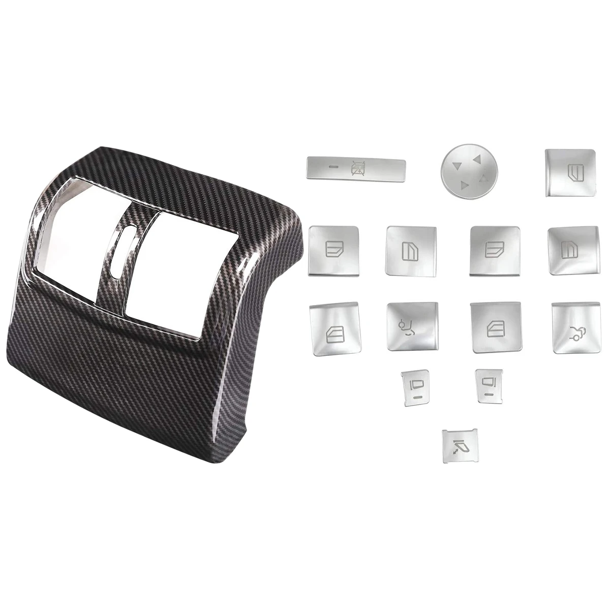 

1 компл. Наклейка на крышку окна переключателя и 1 шт. наклейка на заднюю крышку вентиляционного отверстия кондиционера