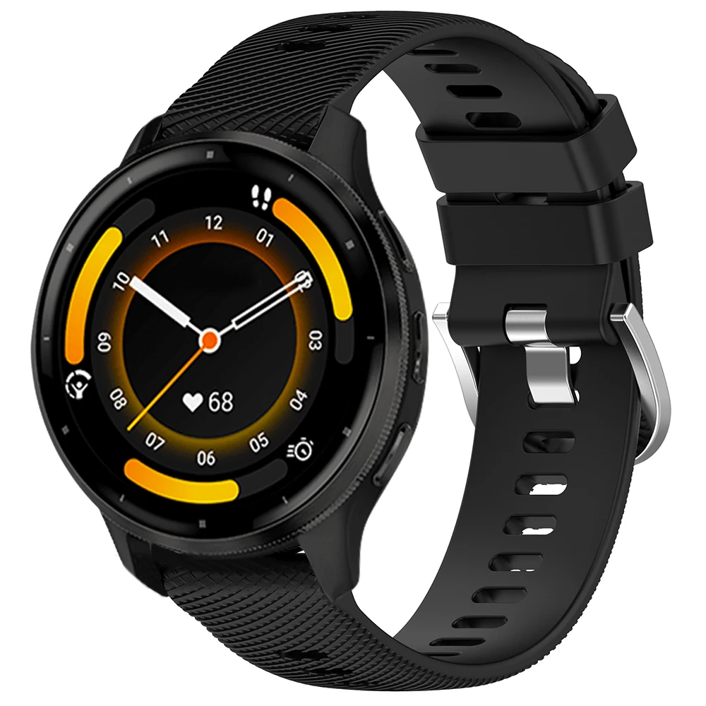 Sport Strap Silicone Band Replacement Bracelet, 20mm/22mm