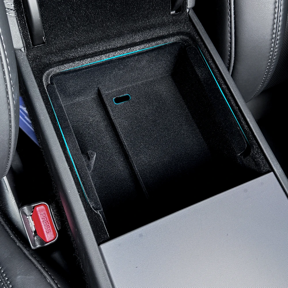 for Tesla Model Y Juniper 2025 Launch Model 3 Highland 2024 Console Armrest Stor