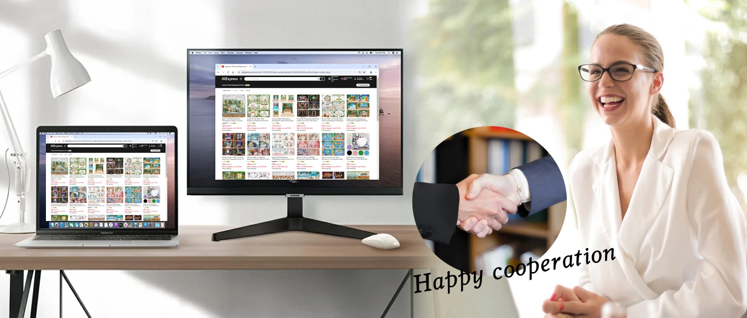 Description Picture 6 of itemNewborn Baby 1st Birthday Backdrop Pink Blue Balloon Girl Boy Baby Shower Cake Smash Photography Background Decor Photo Studio