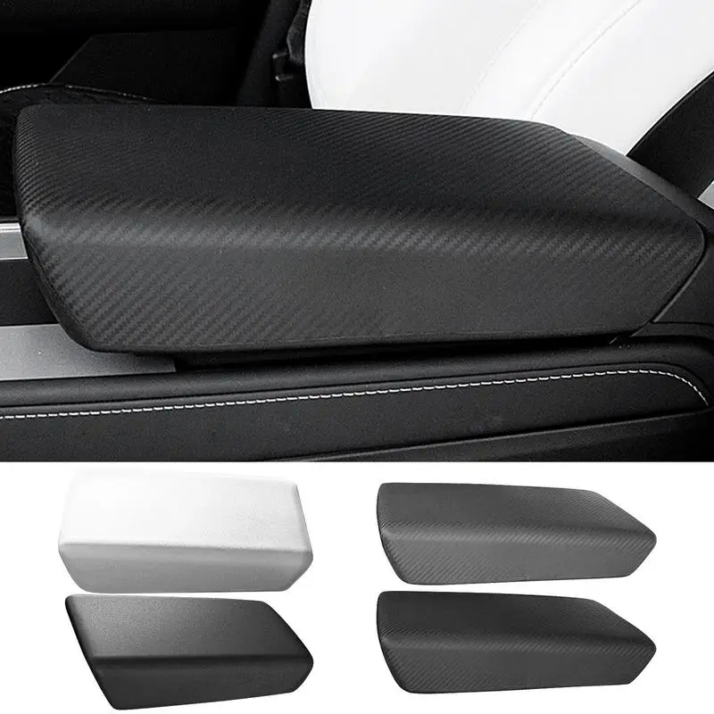 

Car Center Console Box Pad Protector Armrest Box Cover Non-slip Auto Styling Protective Arm Rest Box Cover For Tesla Model Y