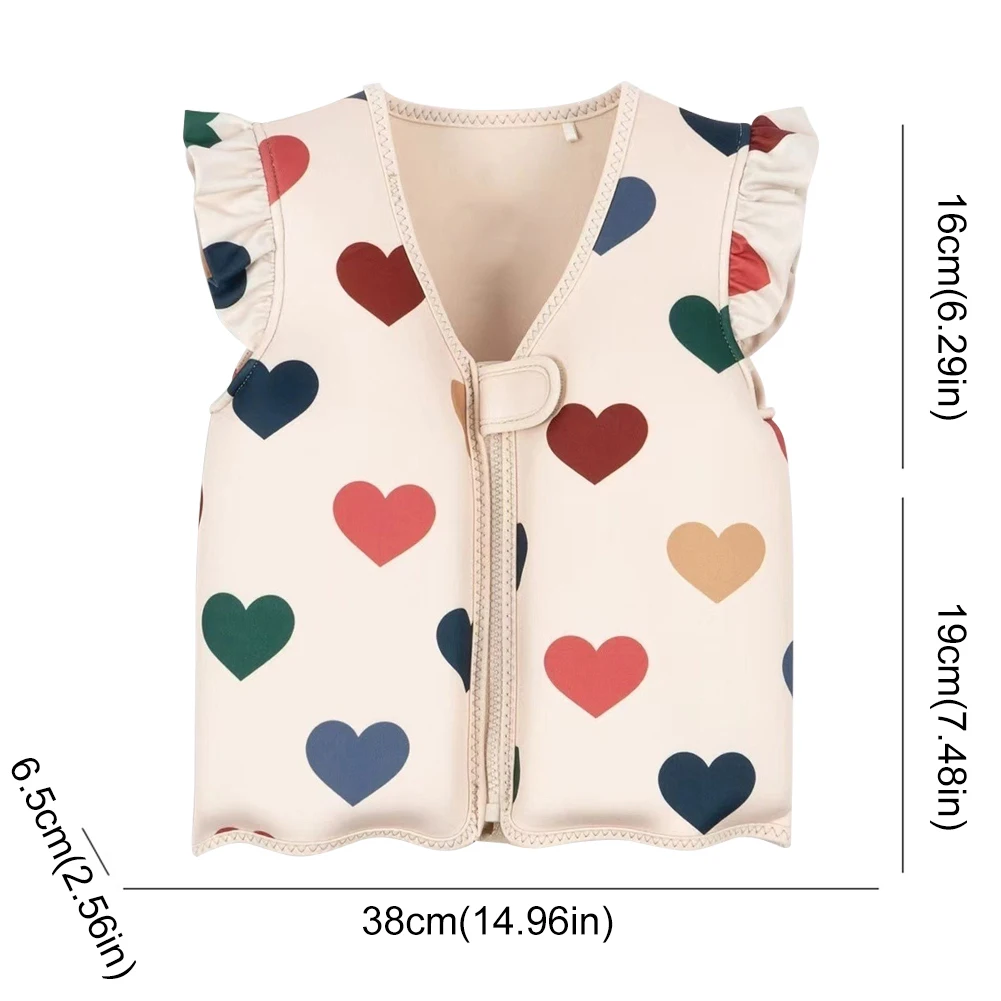 Kids Swim Vest Toddler Swim Trainer Vest Cartoon Boy Girl Swimming Aid Buoyancy Clothing Float Swimsuit Water Sports Life Jacket