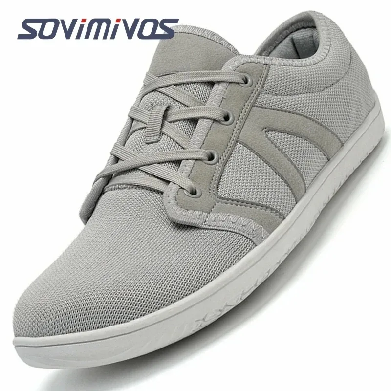 Men's Minimalist Trail Runner Wide Toe Box Barefoot Inspired Fitness Deadlift Shoes Water Shoes for Men Beach