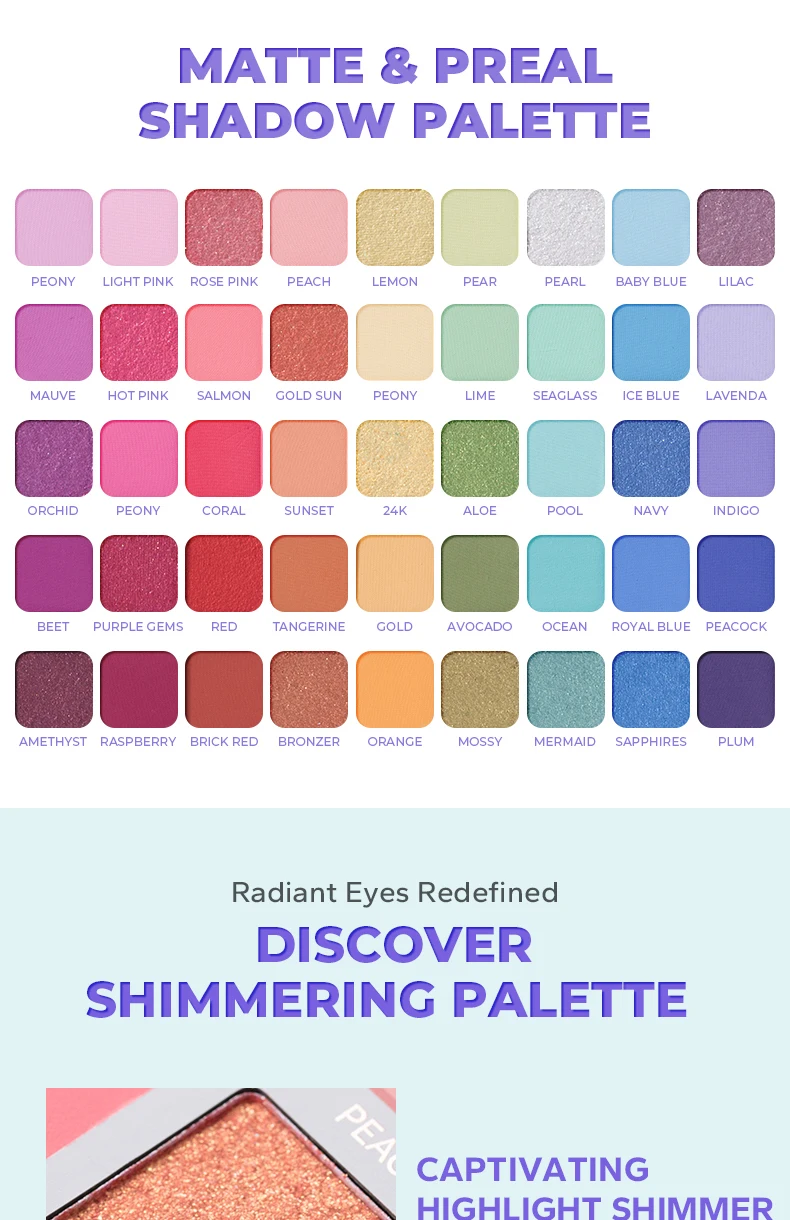 Beauty Glazed Waterproof Eyeshadow Palette Image 2