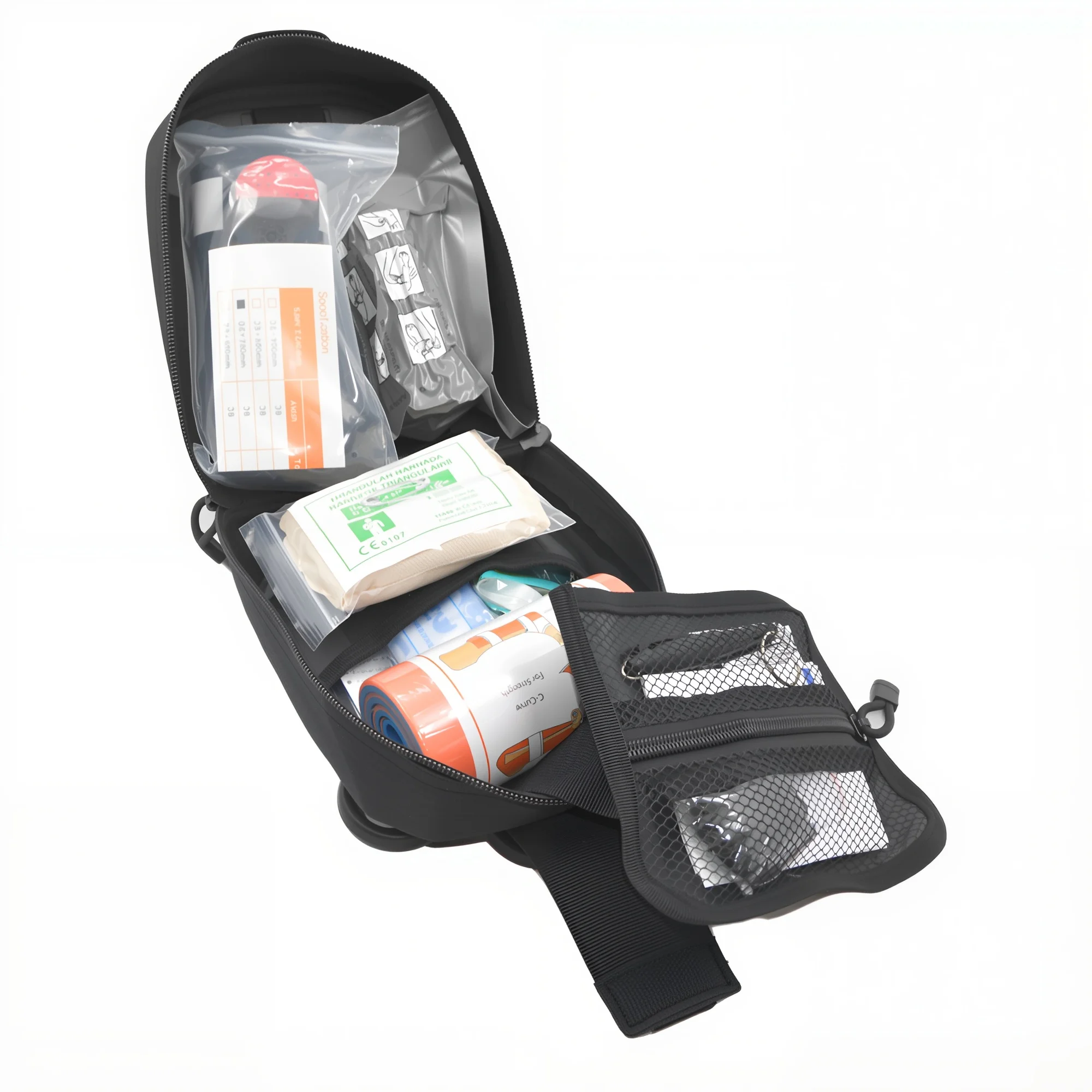 Outdoor Survival First Aid Kit with Molle Bag Medical Emergency IFAK Military Tourniquet Bleeding Control Israel Bandage 3
