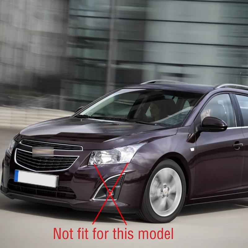 Nebelscheinwerferabdeckung Für Chevrolet Cruze 2011-2015 - Rechts Beifahrerseite ABS Kunststoff