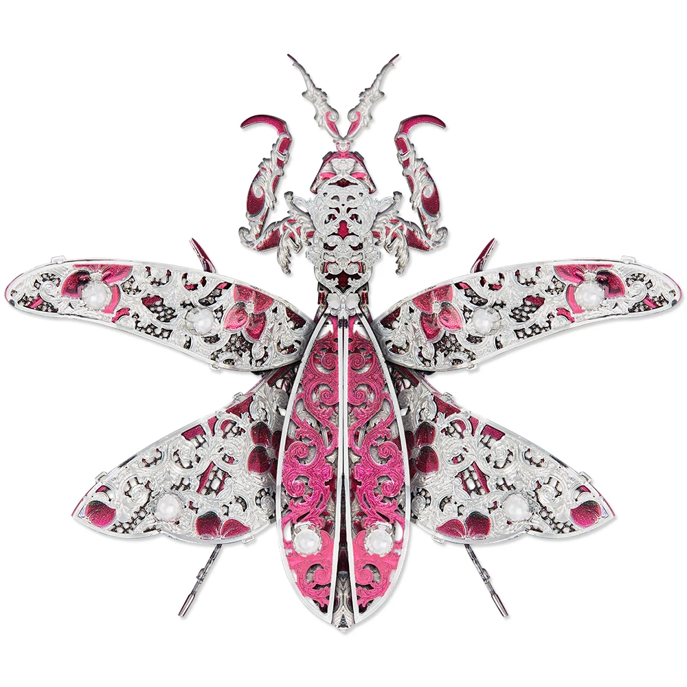 Piececool 3D Metal Puzzle Insect Brooch Accessories Model Kits for Teens DIY Jigsaw Toys Brain Teaser 6