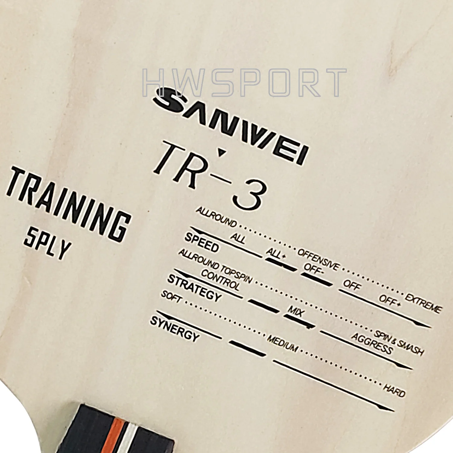Table Tennis Blade 5-PLY for Good Control