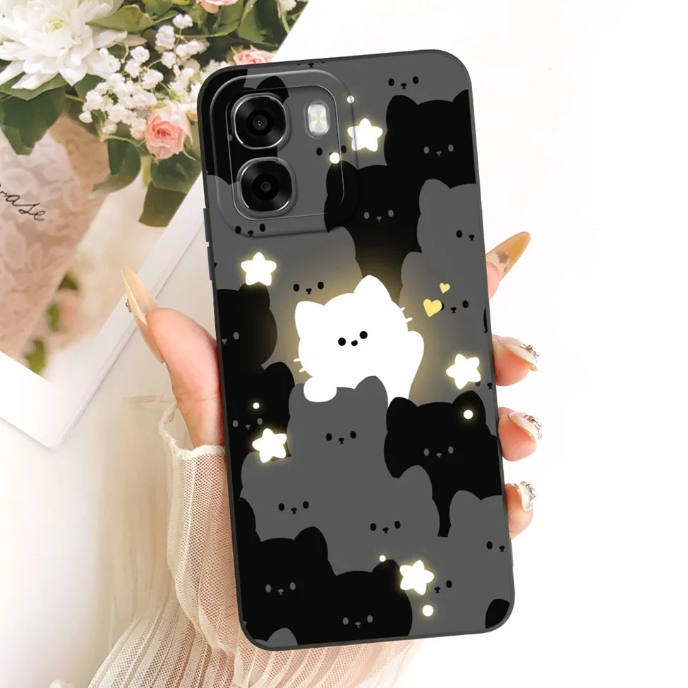 Cute Kawaii Luxury Fashion Flower Silicone Phone Case Cover