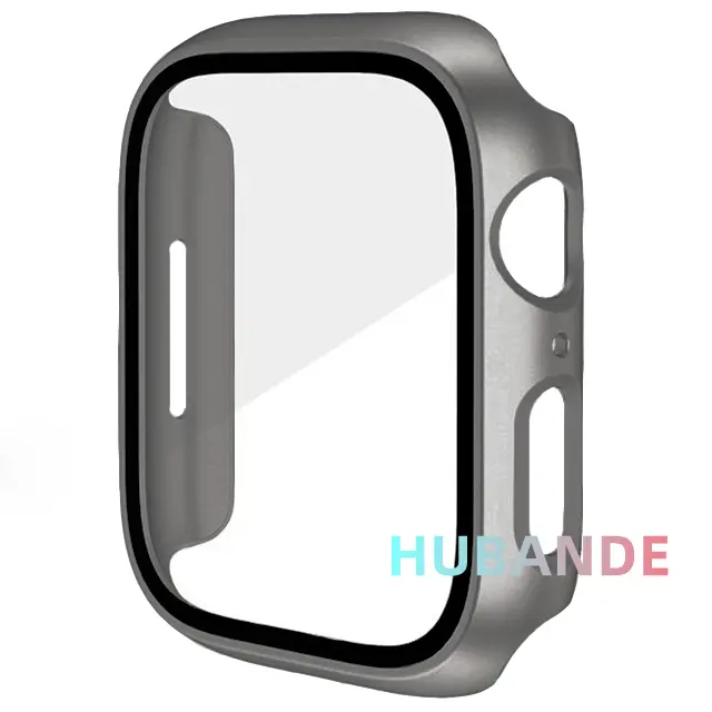 Tempered Glass+cover For Apple Watch 9 8 7 41mm 45mm 42mm 38mm PC bumper Screen Protector Case iWatch series 6 5 4 se 44mm 40mm - Image 25