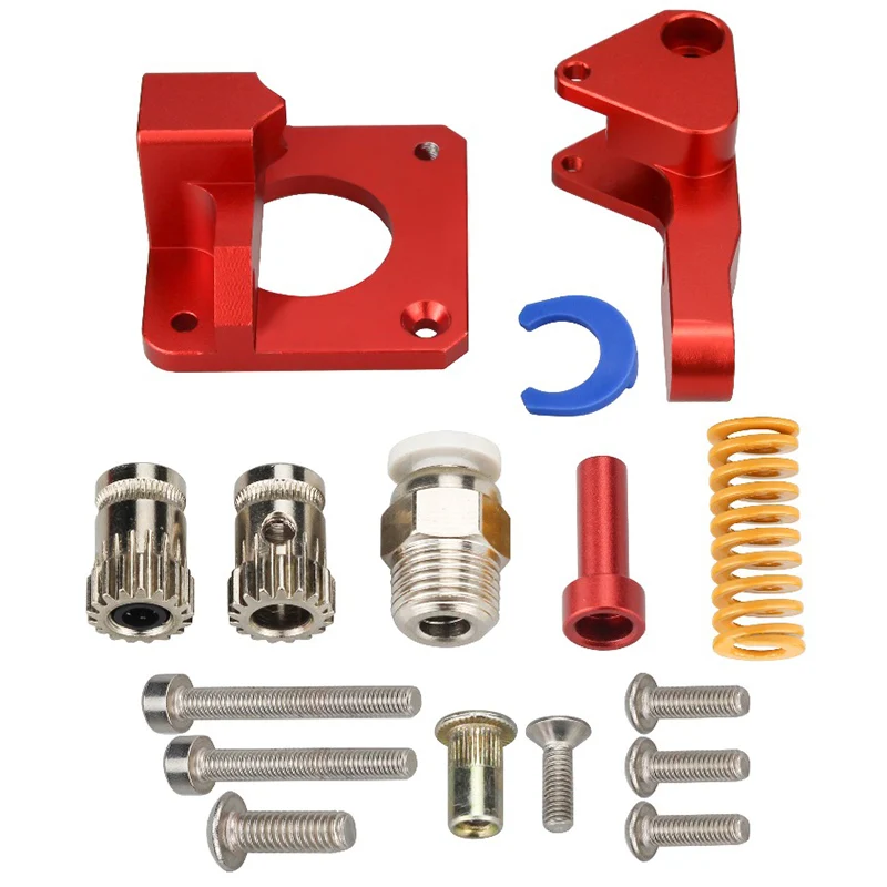 Комплект для экструдера CR10 Dual Gear Mk8 детали 3D-принтера CR10S PRO Prusa I3 1 75 мм |