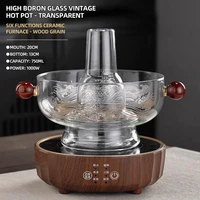 Household Elektrisch Hotpot Cooker Mini Electric Ceramic Stove Hot Pot Machine Cuisiniere Electrique . 2