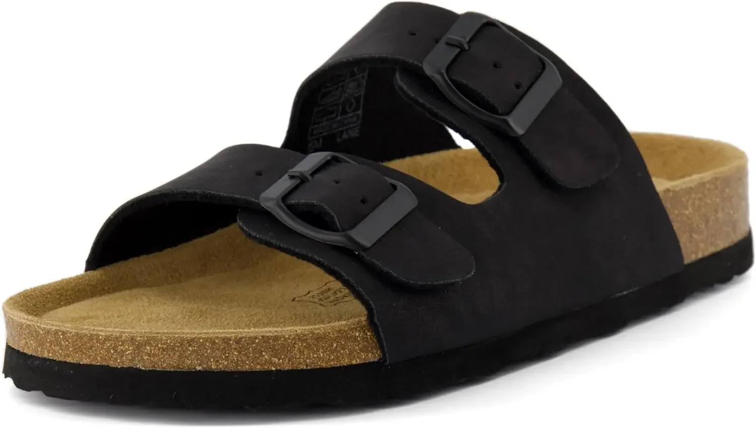 CUSHIONAIRE Women's Luna Cork Footbed Sandal with +Comfort 6