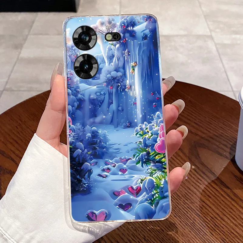Aesthetic Cute Cat Soft Transparent Silicone Phone Case