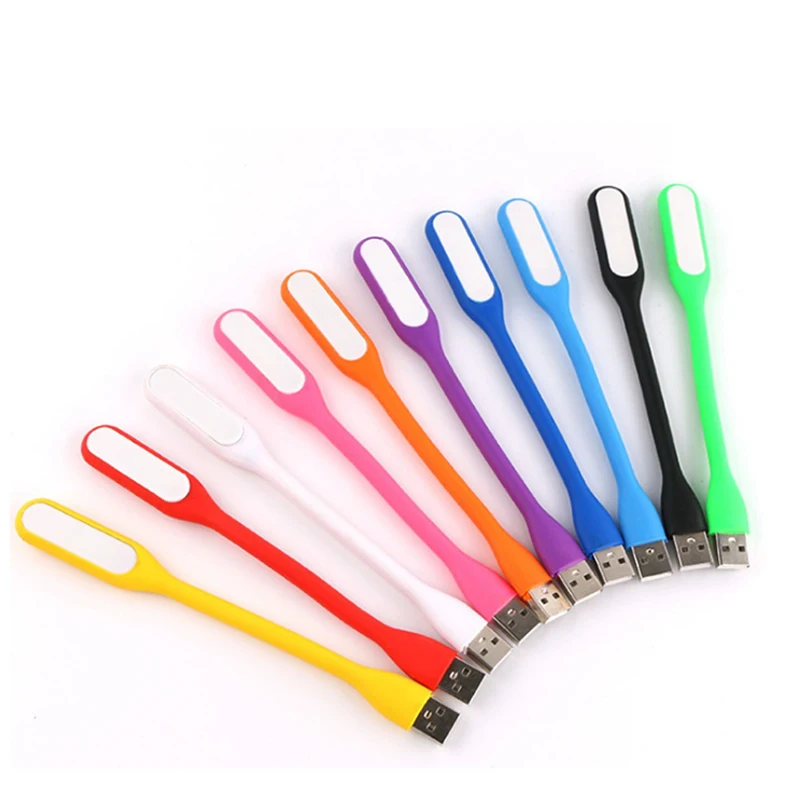 LED Light Portable USB Mini Book Reading Travel Table PC Computer Laptop Notebook Flexible Bendable Night