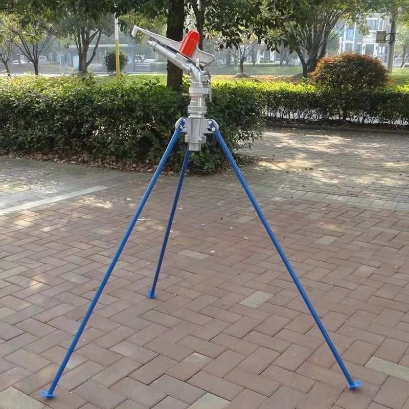 Garden Irrigation Female Thread Long Spray Distance Sprinkler Head Farm Big Covering Range Watering Gun Rocker Nozzle 1.5 2 Inch