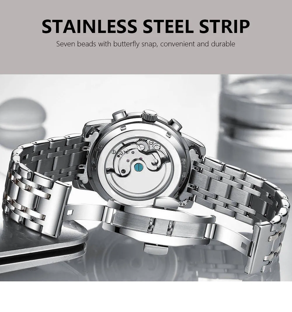 POEDAGAR 1401 Men's Watch description image 11