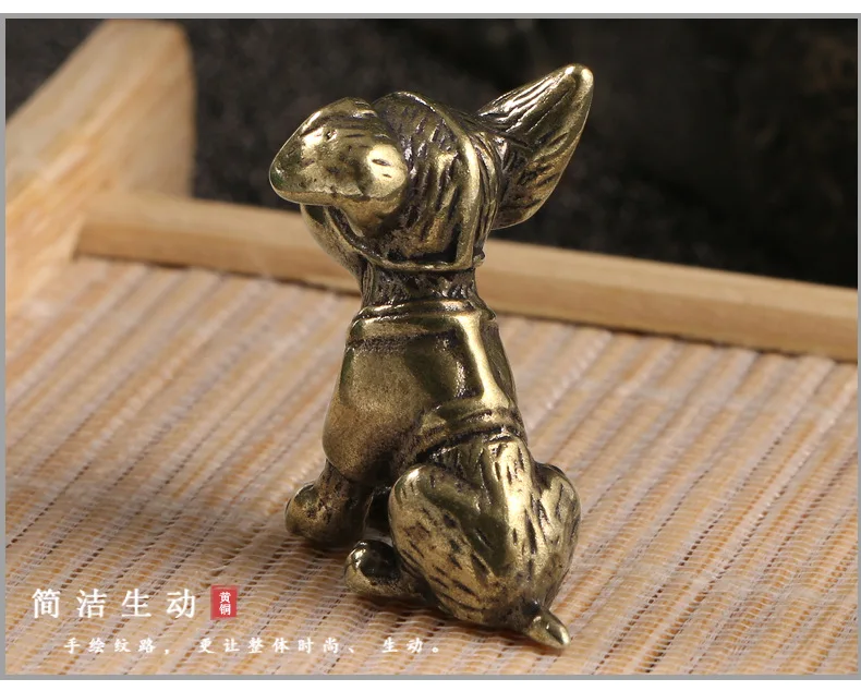 古銅 小狗 置物(K-A814) 古銅 小狗 置物(K-A814) - メルカリ