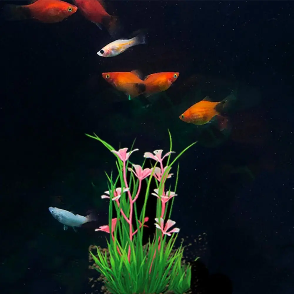 Title 4, Artificial Aquarium Plants Aquatic Green Plant ...