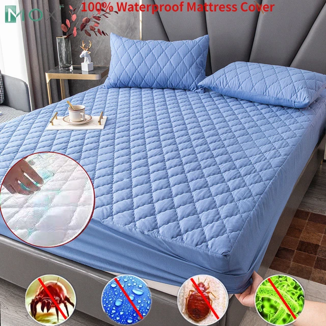 Protect Your Bed with the 100% Waterproof Thicken Mattress Protector Cover