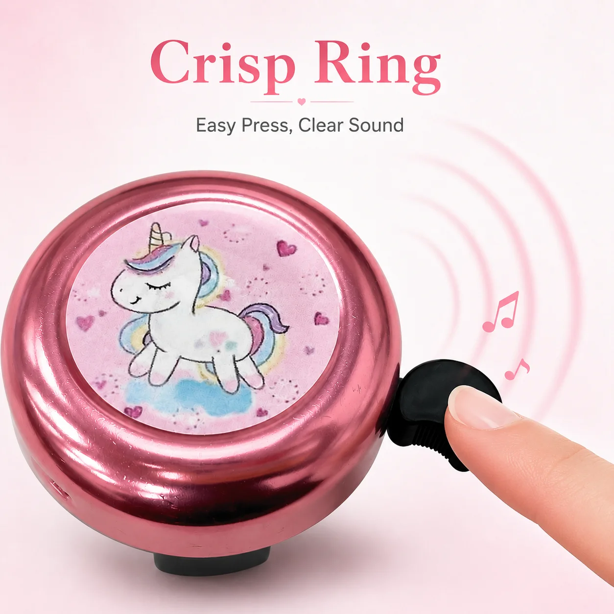 Children's Mini Cute Bicycle Bell - Fun and Loud Bike Accessory
