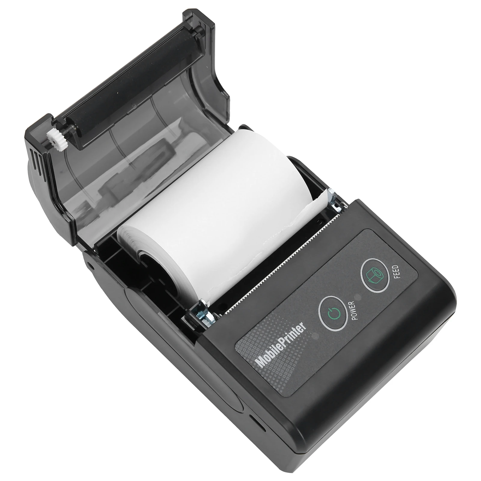 【New】Bluetooth Thermal Receipt Printer Portable Ticket Pass Bill Mini Label Machine Portable Thermal Receipt Printer