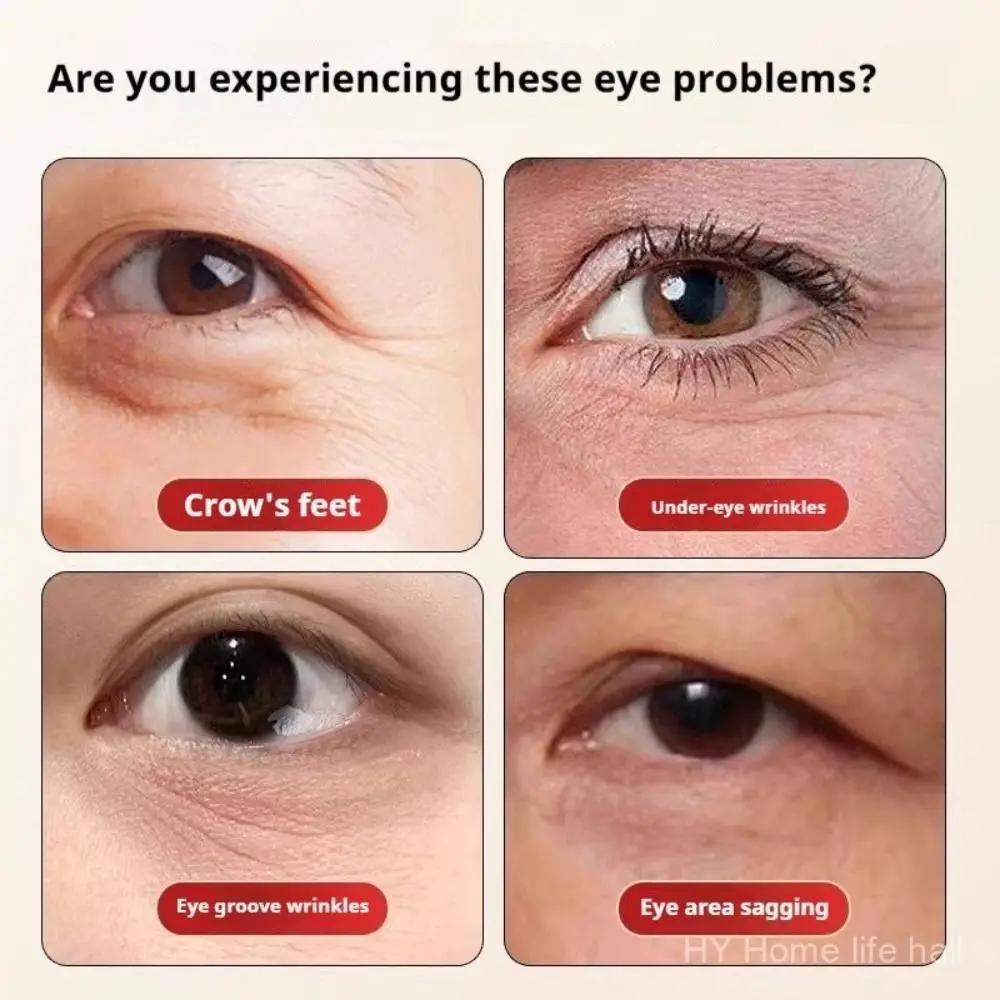 New Lotus Pod Eye Massager Roller 5 Teeth Wooden Eye Scraping Tendon Stick Mini Face Massage Stick for Relieve Facial Fatigue